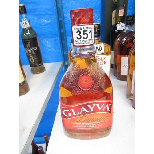 351 - 50cl Glayva liquor (NO POSTAGE AVAILABLE)