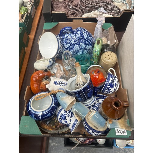 200A - Box Assorted China Etc