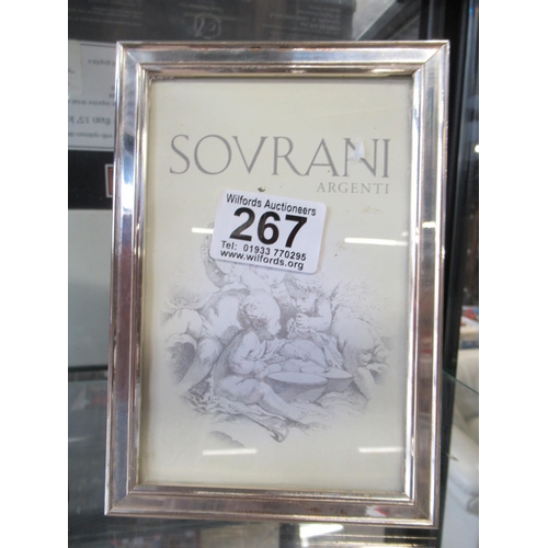 267 - Silver Picture Frame