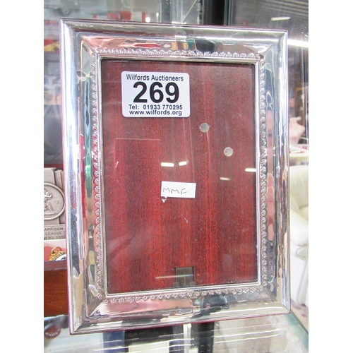 269 - Silver Picture Frame