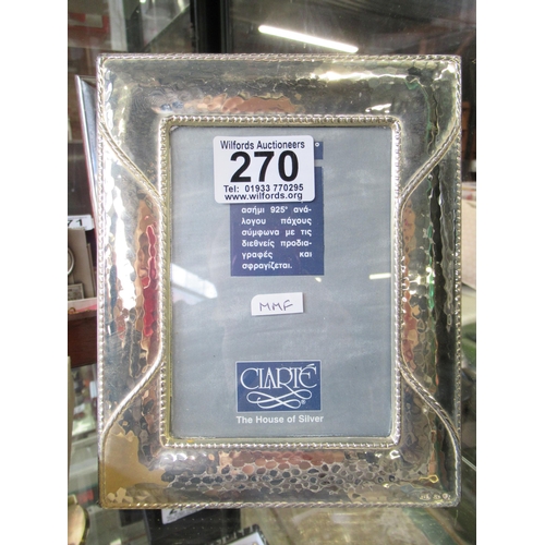 270 - Silver Picture Frame