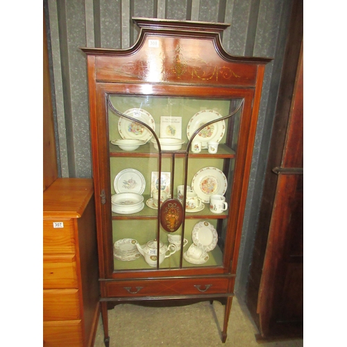 308 - Inlaid Display Cabinet