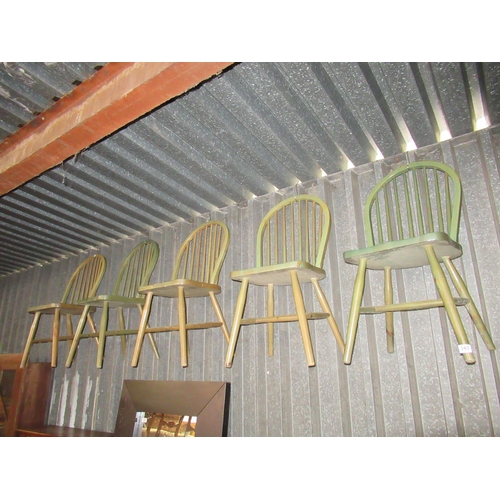 340 - 5 Hoop Back Chairs