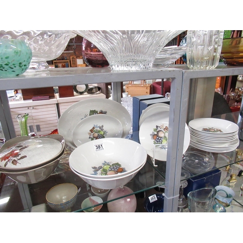 381 - Assorted Vintage Dinnerware