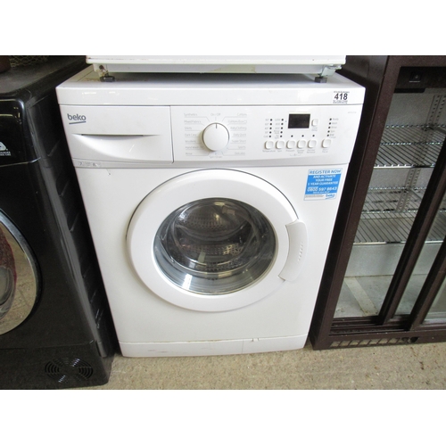 418 - Beko 7 KG Washer