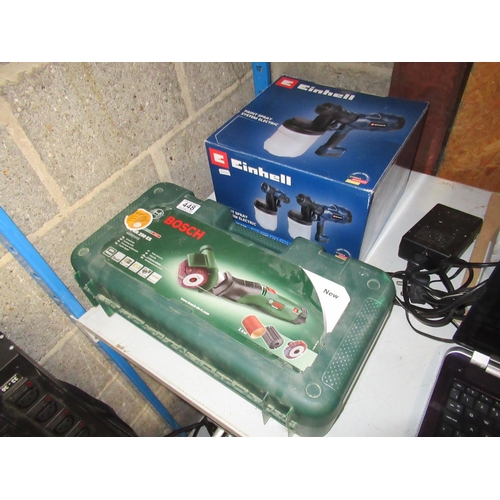 448 - Bosch Sander & Einhell Paint Sprayer