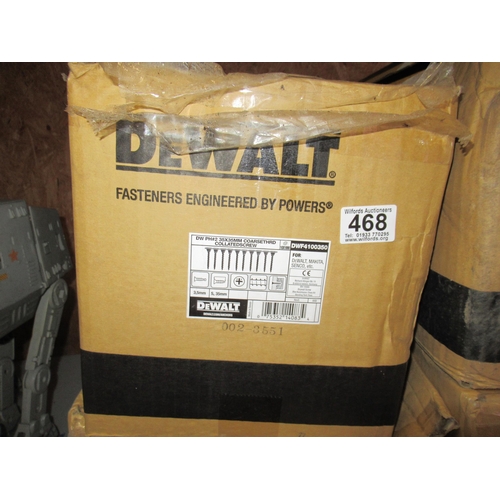 468 - LQ Dewalt Screws