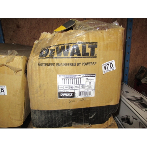 470 - LQ Dewalt Screws