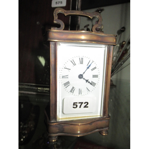 572 - Carriage Clock