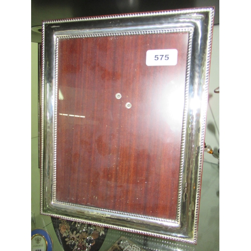 575 - Large Silver Photo Frame