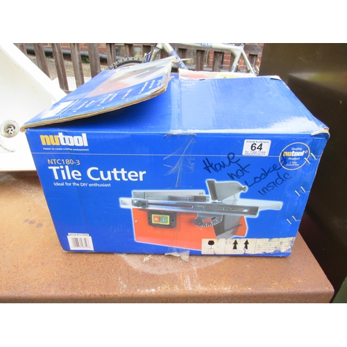 64 - Boxed Nutool Tile Cutter