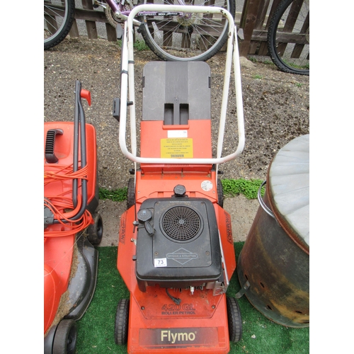 73 - Flymo Petrol Mower