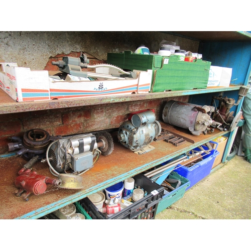 4 - Assorted Tools & Motors Etc