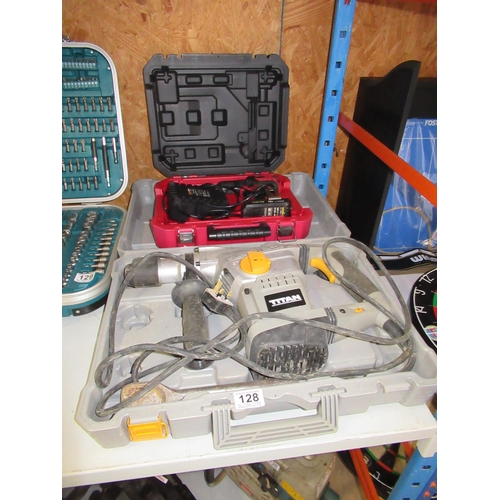 128 - 2 Cased Power Tools