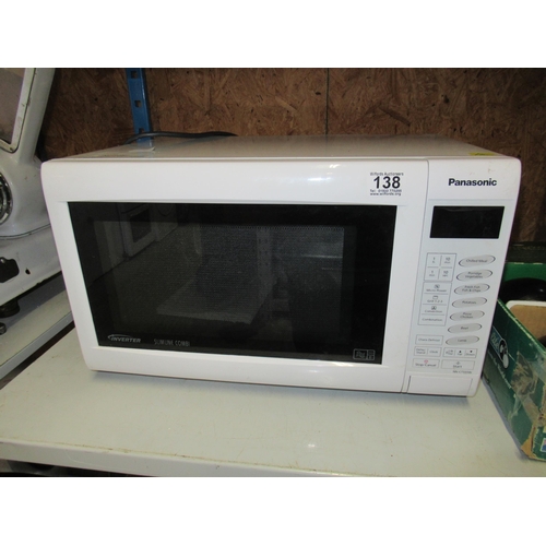 138 - Panasonic Inverter Combi Microwave