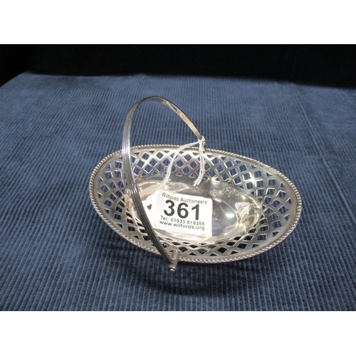 361 - William Hutton & Sons 1916 Silver Basket 71g