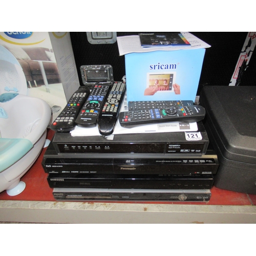 121 - Panasonic DMR-EX77, Samsung DVD-SH895M Etc