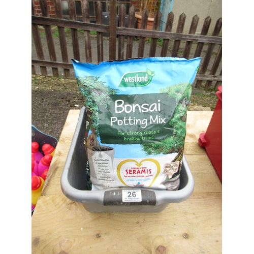 26 - 5 Bags Bonsai Potting Mix