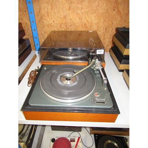 101 - Garrard Transcription AP76 & Garrard AT60 Turntables