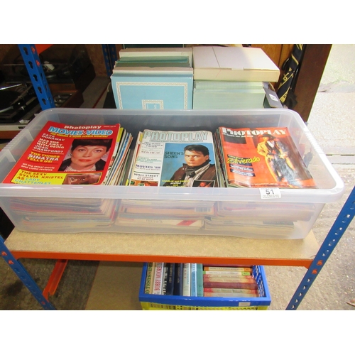 51 - Qty Photoplay Magazines