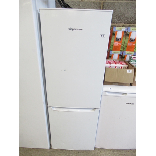 60 - Fridgemaster Fridge Freezer