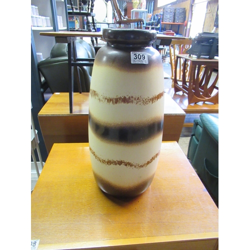 309 - Large West German Vase