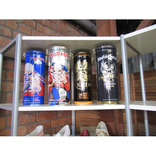 317 - 4 Heavy Metal Beer Sets