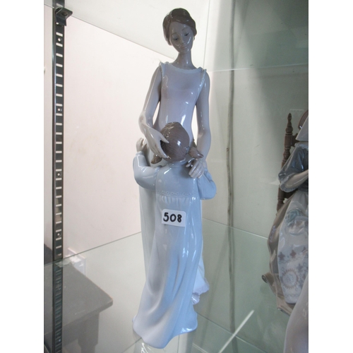 508 - Lladro Mother & Daughter Group *****WITHDRAWN*****