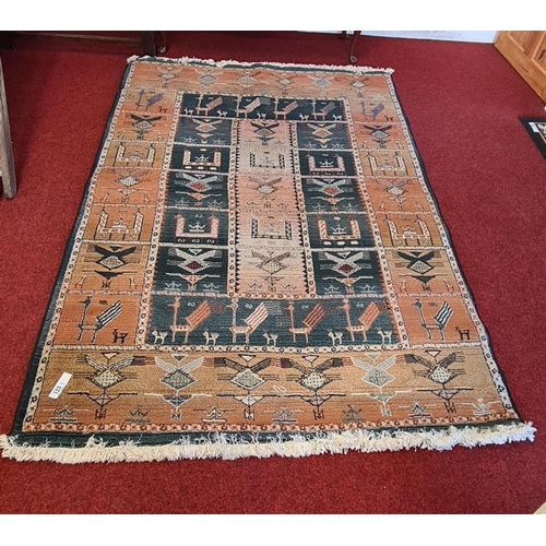 123 - Large floor rug approx. 228x158 cm