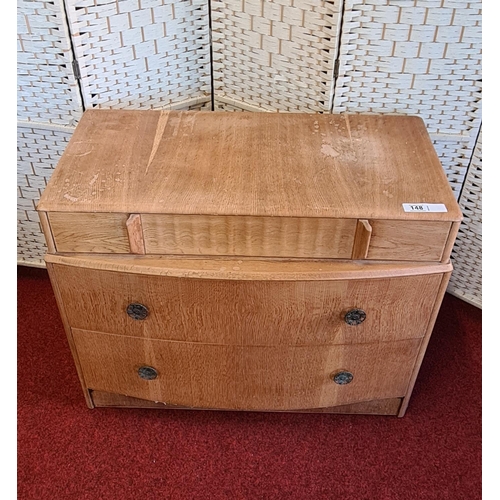 148 - Mid century dressing table approx. 70x88x45 cm