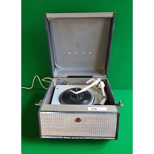 175 - Vintage Bush record player, not tested