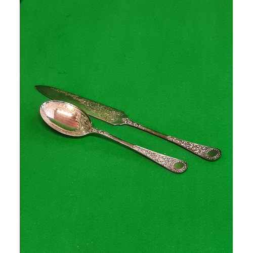 4 - Boxed cake slice and serving spoon