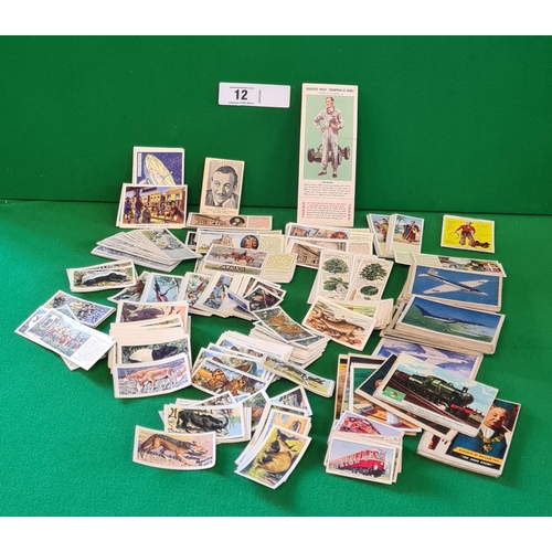 12 - Large quantity of collectable cards majority being Brooke Bond tea cards and others by Typhoo, Card ... 