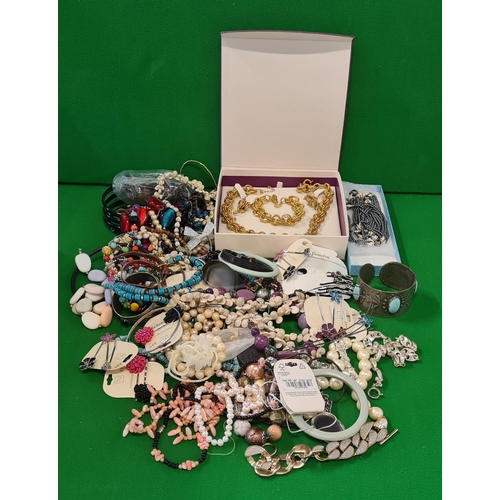 10 - Large amount of costume jewellery