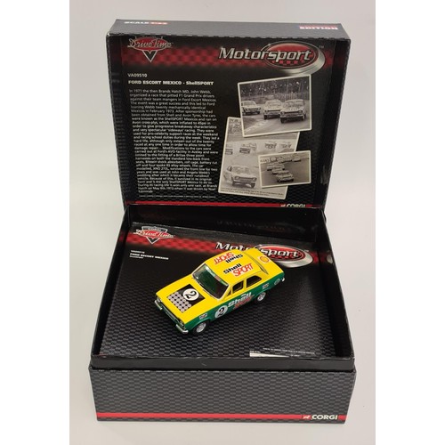 5 - Limited edition Corgi Vanguards Ford Escort Mexico Shell Sport VA09510 Drive Time 1:43 scale model. ... 