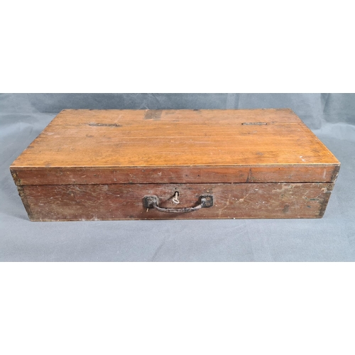 54 - Vintage tool box and tools