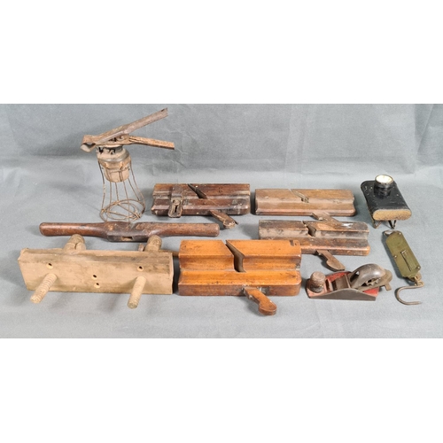 54 - Vintage tool box and tools