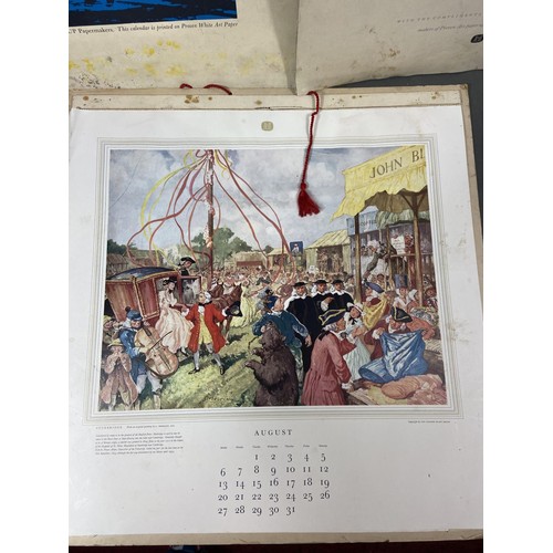 89 - 3 vintage calendars