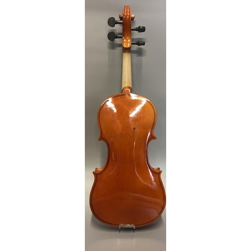 12 - Cased violin