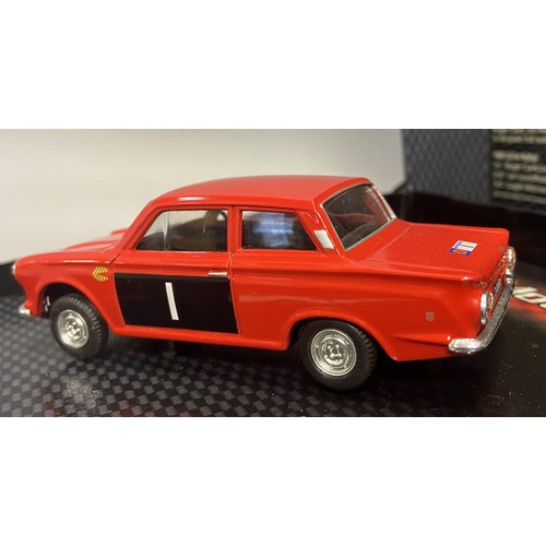 64 - Limited edition Corgi Drive Time VA07305 Ford Cortina MkI GT 1965 Scottish Rally winners Roger Clark... 