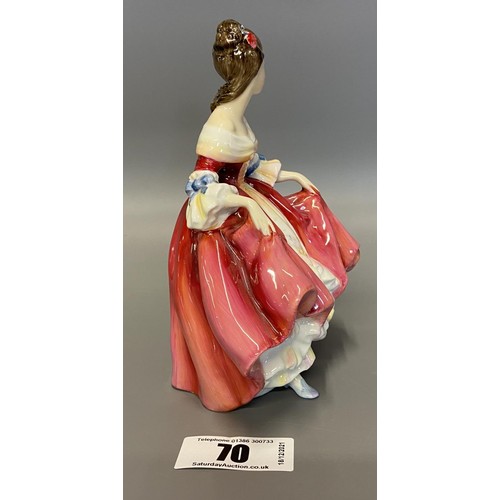 70 - 3 Royal Doulton figurines named ‘Buttercu9’ HN2309, ‘Lynne’ HN2329 and ‘Southern Belle’ HN2229