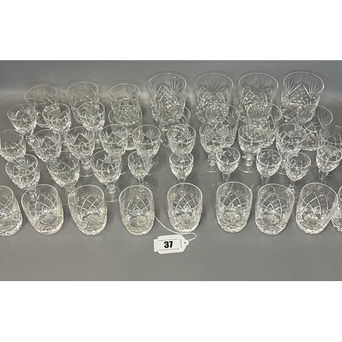 36 - Large amount of glassware including crystal