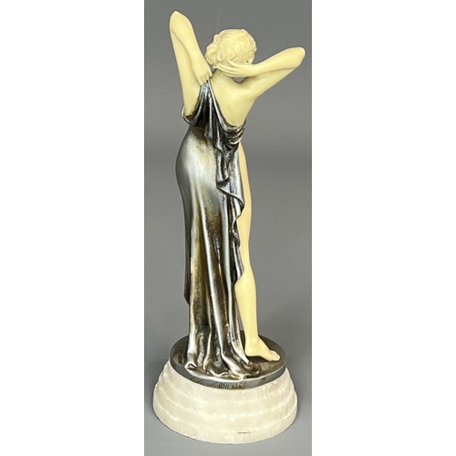 65 - Aphrodite figure standing 22cm