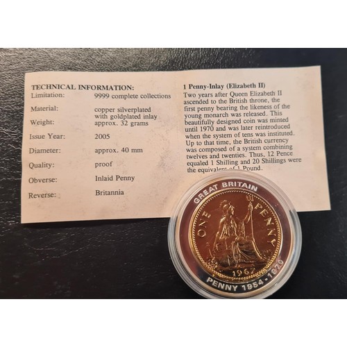 9 - Proof coins with C.O.A's - see additional photos for details. UK and Worldwide shipping available on... 