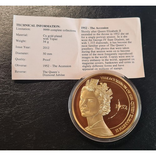 9 - Proof coins with C.O.A's - see additional photos for details. UK and Worldwide shipping available on... 