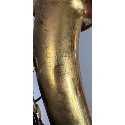 34 - A rare Universel Savana Paris 1504 Saxophone