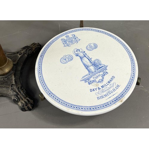 41 - A rare set of 19th Century English dairy scales by Day & Millward Birmingham. Complete with original... 