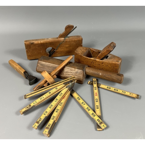 56 - Quantity of vintage Wooden Tools, Shipping Group (A)