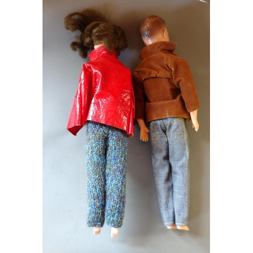 70 - An original Palitoy Tressy toy doll, circa 1960's together with Paul, Sindy's boyfriend by Pedigree.... 