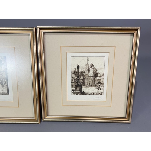 62 - 2  Tristan Ellis (1885) framed and glazed pen and ink studies 22x22cm and a watercolour by Marion Th... 